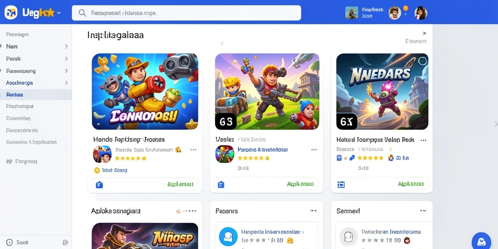 Tampilan antarmuka utama yang modern dan intuitif.