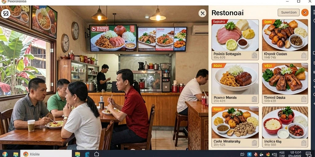 Tampilan antarmuka yang ramah pengguna.