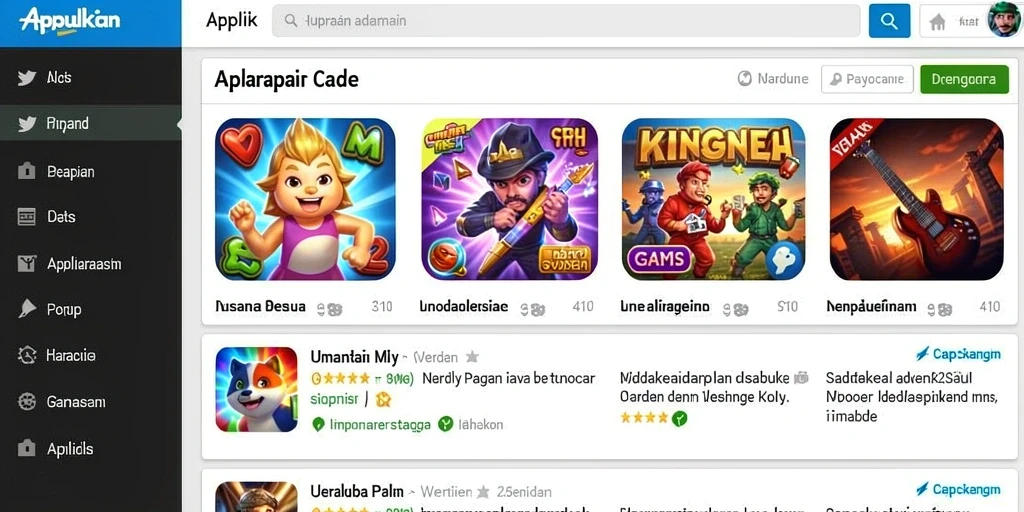 Tangkapan layar menunjukkan grafik yang memukau dan karakter yang menarik.