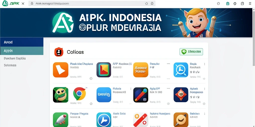 Menu permainan yang variatif dan menarik.