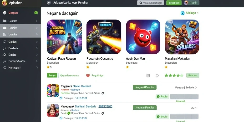 Tampilan antarmuka yang user-friendly dan menarik.