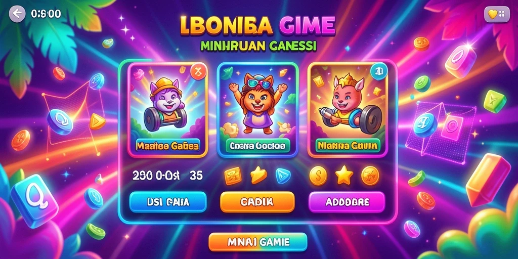 Tampilan antarmuka IMBASLOT yang menarik.