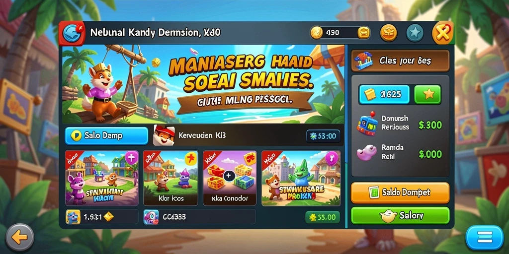 Screenshot 1: Antarmuka pengguna yang menarik dan mudah dinavigasi.