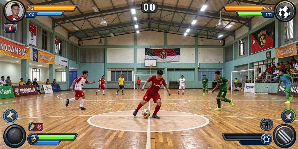 Tampilan antarmuka yang menarik dan user-friendly.
