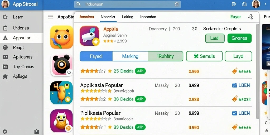 Tampilan antarmuka yang user-friendly.