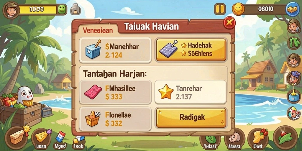 Tampilan antarmuka pengguna yang intuitif dan mudah dinavigasi.