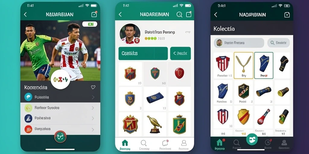 Tampilan antarmuka yang menarik dan user-friendly.
