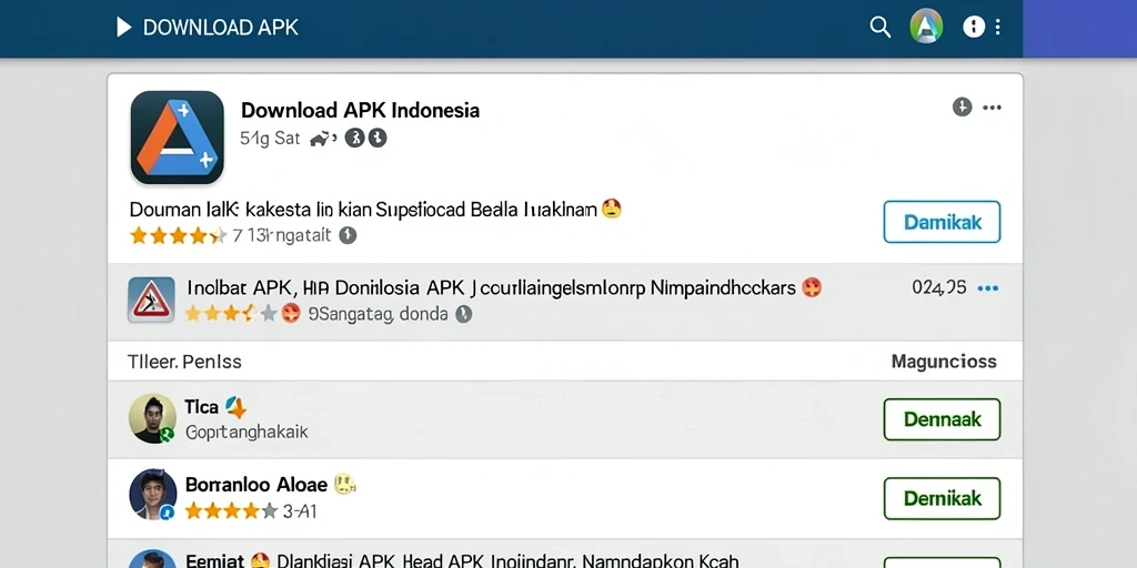 Screeshot menampilkan antarmuka permainan yang menarik.