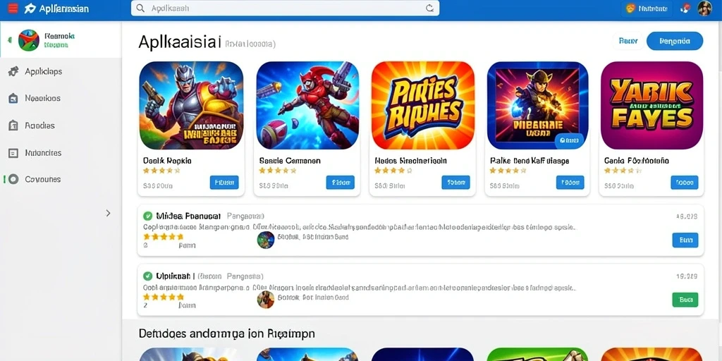 Tampilan antarmuka yang menarik dan mudah digunakan.