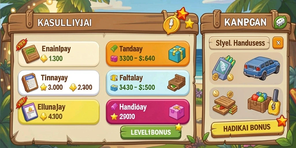 Tampilan menarik dari antarmuka pengguna SURGA11.