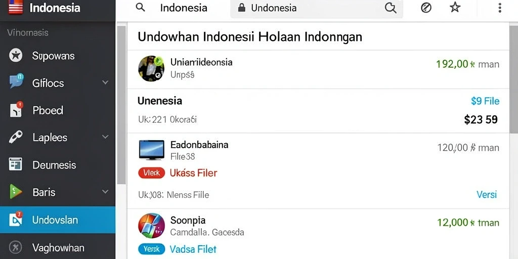 Tampilan antarmuka yang user-friendly dan menarik.